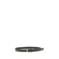 Prada Saffiano Leather Belt — Black
