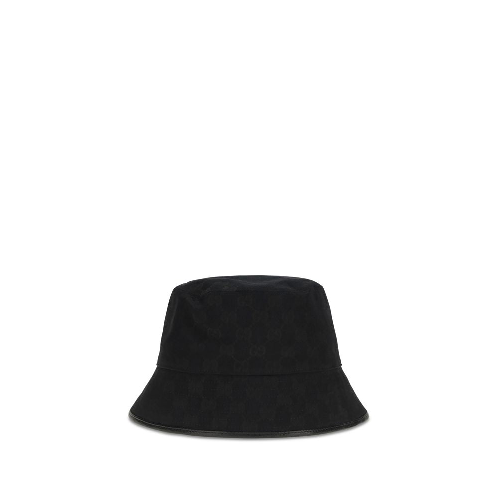 Gucci GG Canvas Bucket Hat — Black