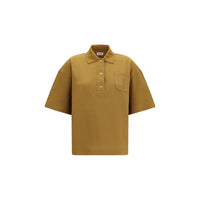 Saint Laurent Cassandre Piqué Polo Shirt — Multicolor