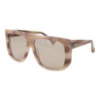 Max Mara Acetate Sunglasses — Beige
