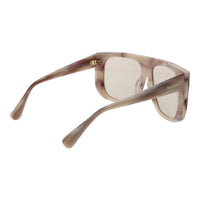 Max Mara Acetate Sunglasses — Beige