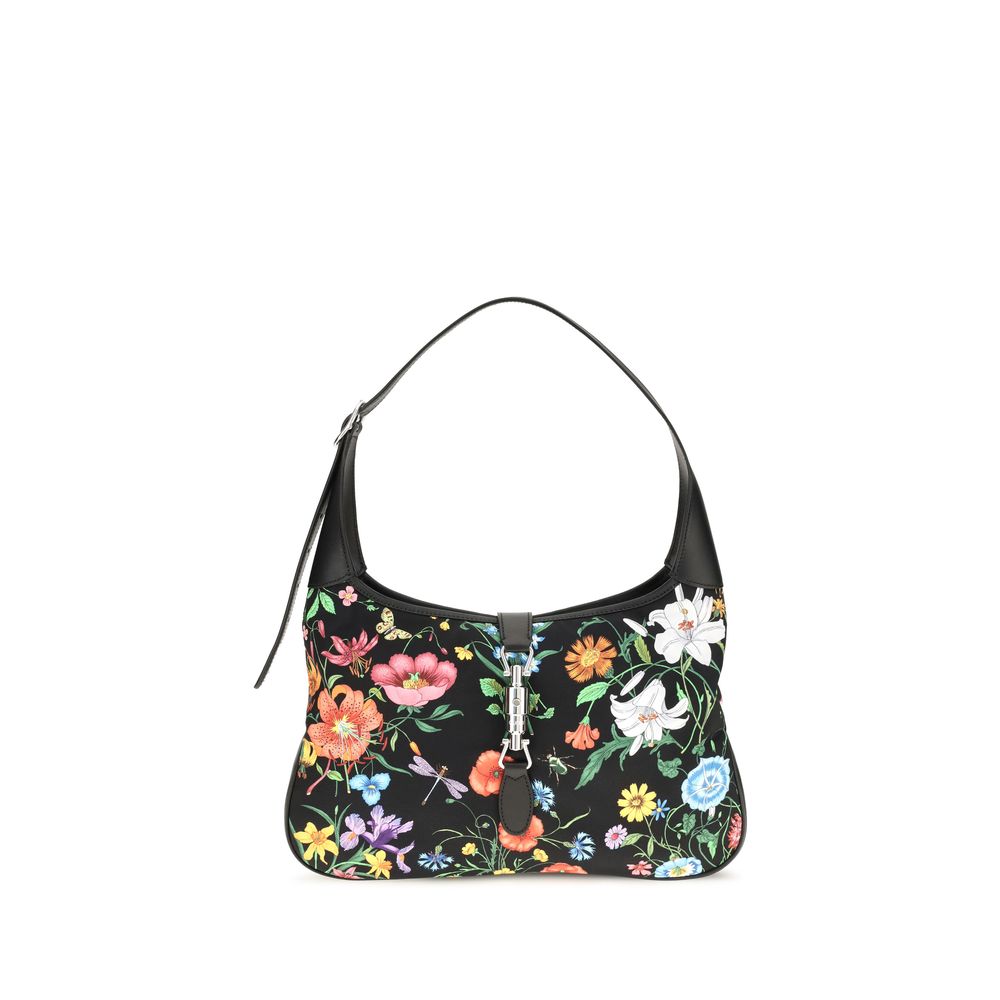 Gucci Jackie 1961 Flora Shoulder Bag — Multicolor