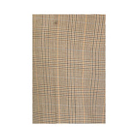 Saint Laurent Prince of Wales Wool Flared Pants — Beige