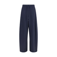 Max Mara Olmo Technical Jersey Pants — Blue
