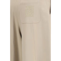 Max Mara Olmo Technical Jersey Pants — Beige