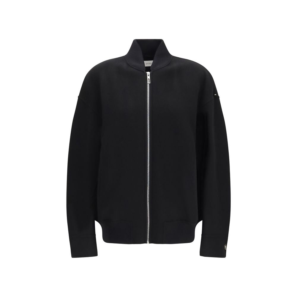 Max Mara Ondata Wool Jacket — Black