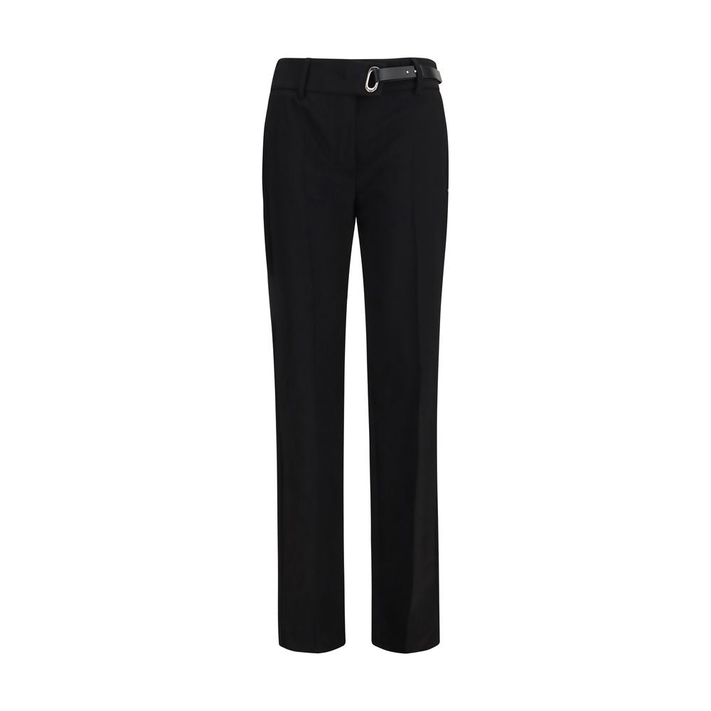 Max Mara Rum Cigarette Pants — Black