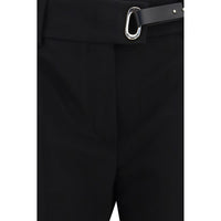 Max Mara Rum Cigarette Pants — Black