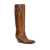 Chloé Azelan Over-the-Knee Boots — Brown