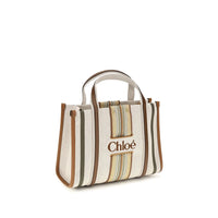 Chloé Small Woody Loop Bag — Beige