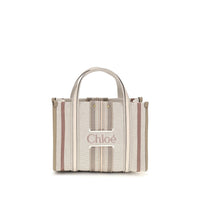 Chloé Small Woody Loop Bag — Beige