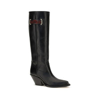 Chloé Azelan Over-the-Knee Boots — Black