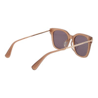 Max Mara Acetate Butterfly Sunglasses — Beige
