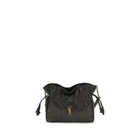 Saint Laurent Jamie Lambskin Clutch — Black