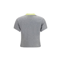 Versace Logo Cotton T-Shirt — Gray