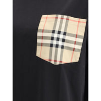 Burberry Archive Check Pocket T-Shirt — Black