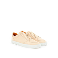 Burberry Powder Leather Low-Top Sneaker