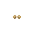 Versace Medusa Gold Stud Earrings