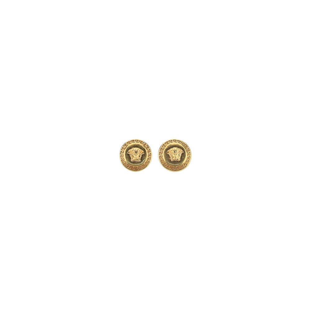 Versace Medusa Gold Stud Earrings