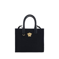 Versace Medusa Cotton Shoulder Bag
