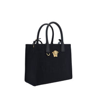 Versace Medusa Cotton Shoulder Bag