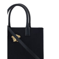 Versace Medusa Cotton Shoulder Bag