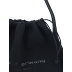 Alexander Wang Ryan Large Ribbed Fabric Handbag