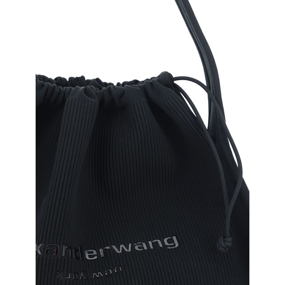 Alexander Wang Ryan Large Ribbed Fabric Handbag