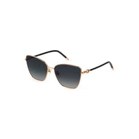 Furla Metal Square Sunglasses — Gold