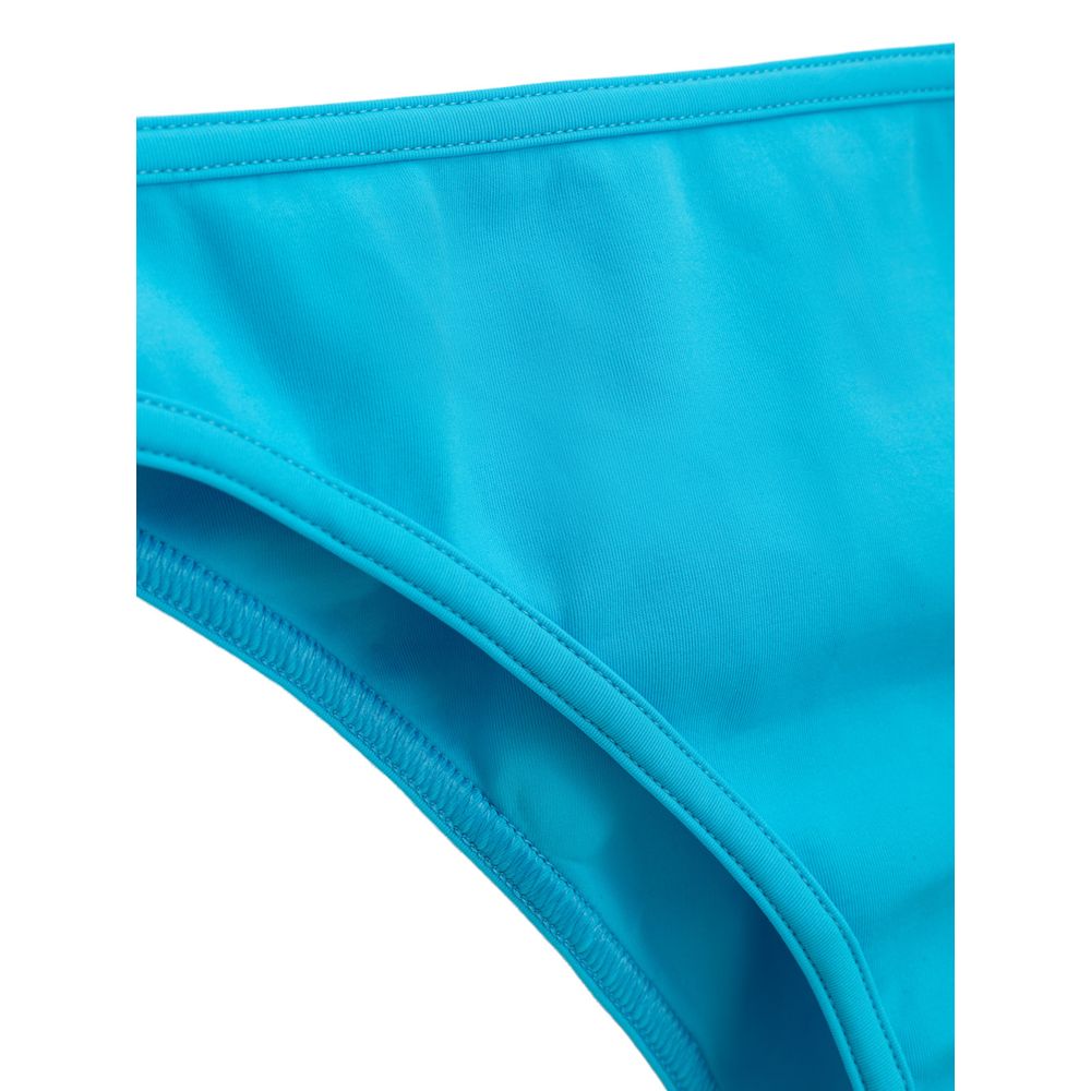 Bottega Veneta Turquoise One-Shoulder Bikini Set