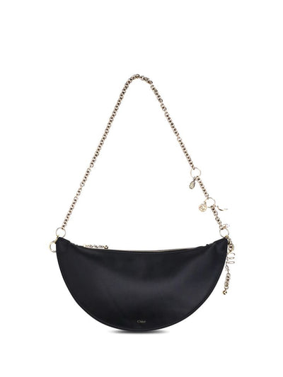 Chloé Black Calf Leather Icons Shoulder Bag