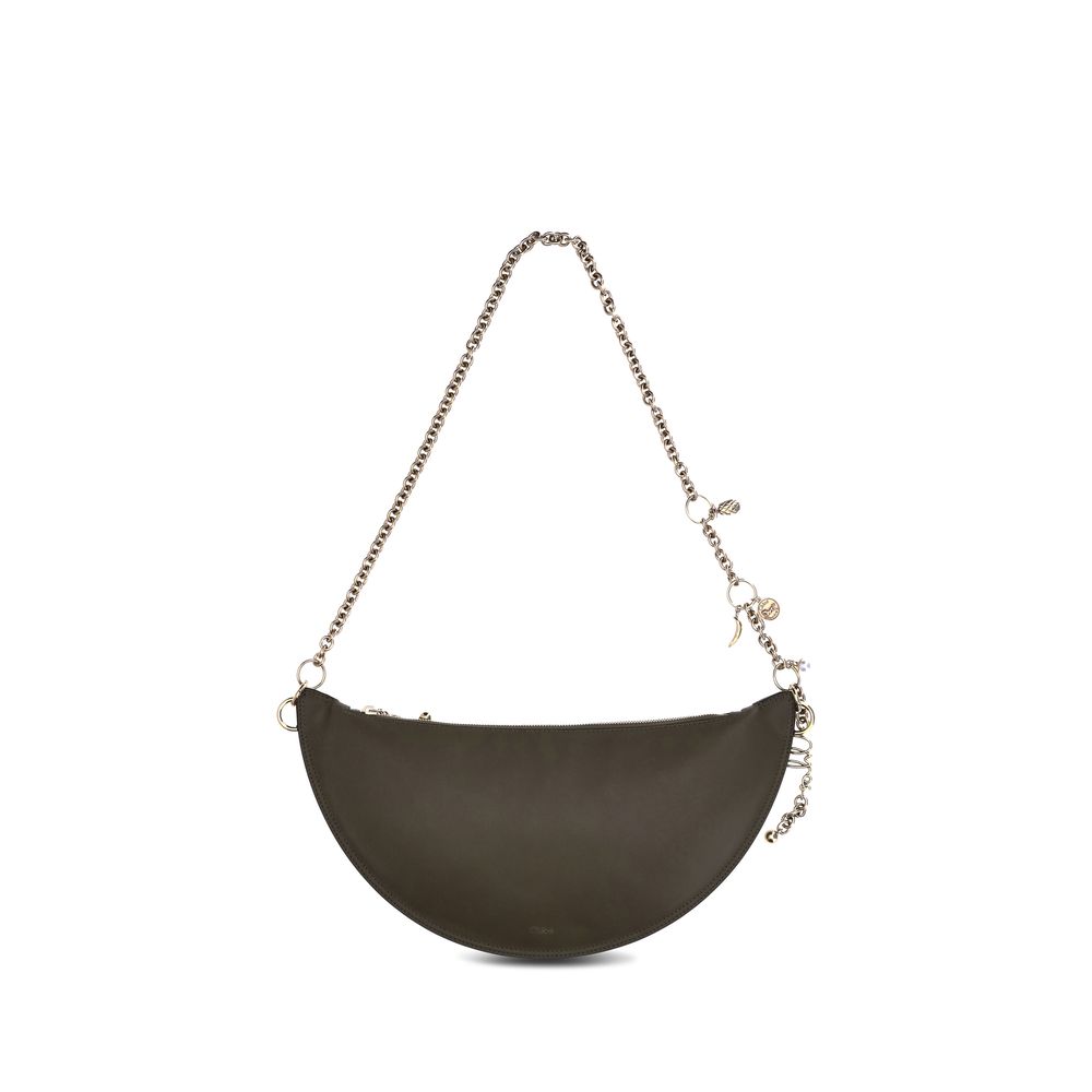 Chloé Black Calf Leather Icons Shoulder Bag