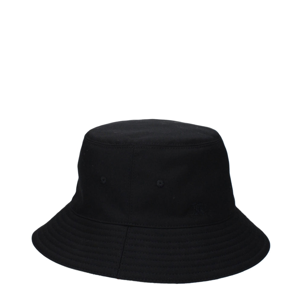 Burberry Logo Bucket Hat — Black
