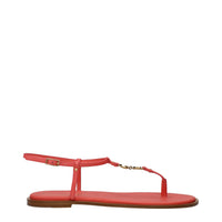 Christian Dior Logo Leather Flip-Flop Sandal — Pink