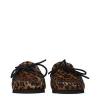 Isabel Marant Fringed Pony Hair Loafers