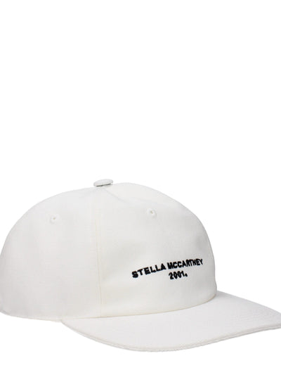 Stella McCartney White Cotton Cap (Baseball Hat)