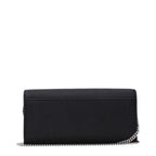 Tory Burch Lee Radziwill Leather Clutch in Black