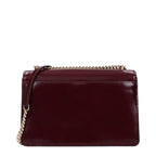 Tory Burch Lee Radziwill Leather Crossbody Bag in Red