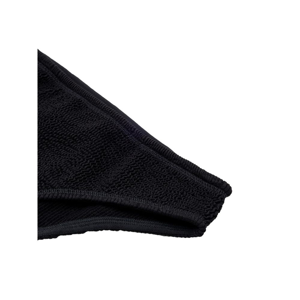 Bottega Veneta Black Mille Pieghe Two-Piece Swimsuit