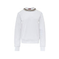 Gucci Jewel Neck Cotton Sweatshirt