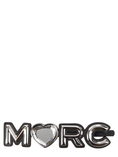 Marc Jacobs Gray Brass Hair Clip
