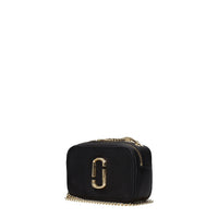 Marc Jacobs Leather Crossbody Bag — Black