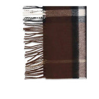 Burberry Archive Check Cashmere Scarf — Brown