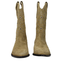 Isabel Marant Suede Ankle Boots in Beige