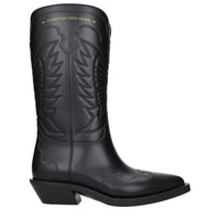 Christian Dior CD Logo Rubber Boot — Black