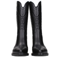 Christian Dior CD Logo Rubber Boot — Black
