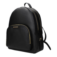 Michael Kors Leather Backpack — Black