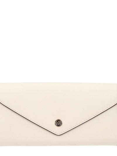Michael Kors Leather Wallet — Beige