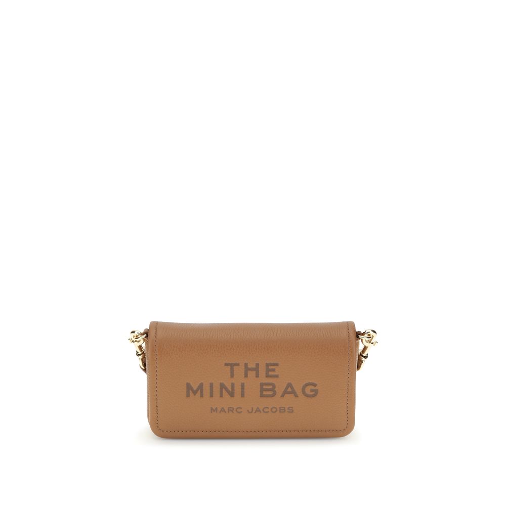 Marc Jacobs Mini Bag Leather Shoulder Bag — Brown
