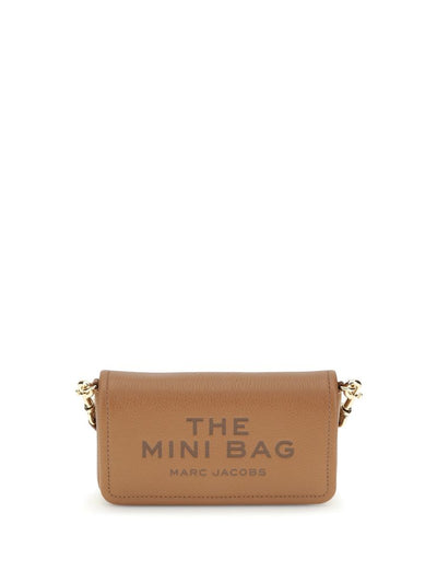 Marc Jacobs Mini Bag Leather Shoulder Bag — Brown